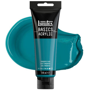 Liquitex Basics Acrylic Colour 118ml - 46 Turquoise Blue
