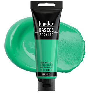 Liquitex Basics Acrylic Colour 118ml - 660 Bright Aqua Green