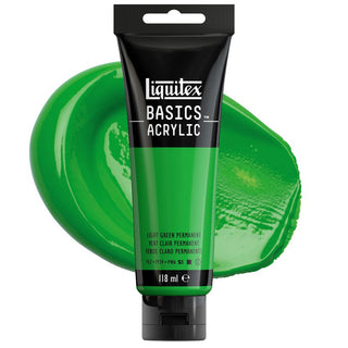 Liquitex Basics Acrylic Colour 118ml - 312 Light Green Permanent