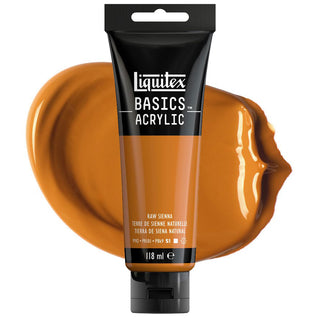 Liquitex Basics Acrylic Colour 118ml - 330 Raw Sienna