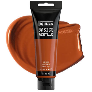 Liquitex Basics Acrylic Colour 118ml - 335 Red Oxide