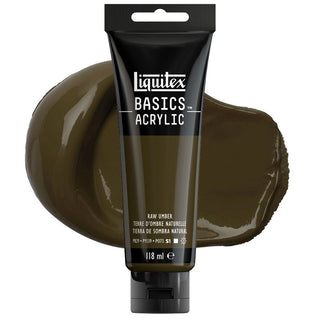 Liquitex Basics Acrylic Colour 118ml - 331 Raw Umber