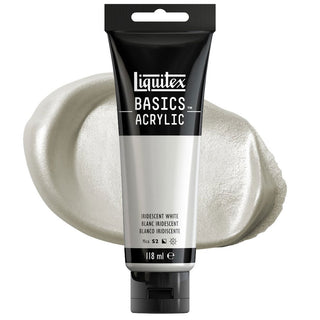Liquitex Basics Acrylic Colour 118ml - 238 Iridescent White