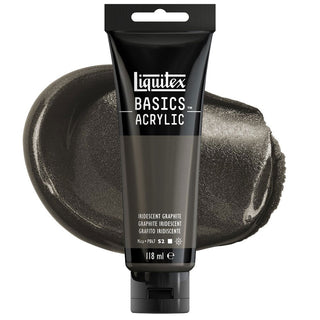 Liquitex Basics Acrylic Colour 118ml - 49 Iridescent Graphite