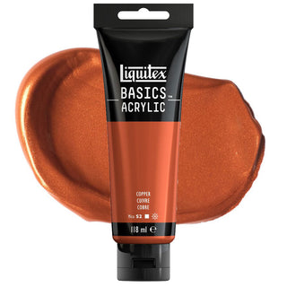 Liquitex Basics Acrylic Colour 118ml - 53 Copper