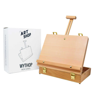 Wythop Wooden Table Box Easel
