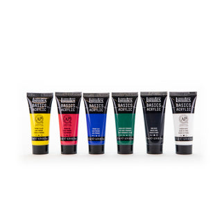 Liquitex Basics Acrylic Paint Set 6 x 22ml