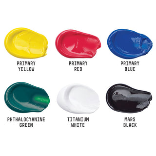 Liquitex Basics Acrylic Paint Set 6 x 22ml