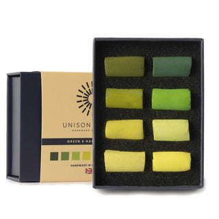 Unison Colour Soft Pastels Green Mini Set 8pc