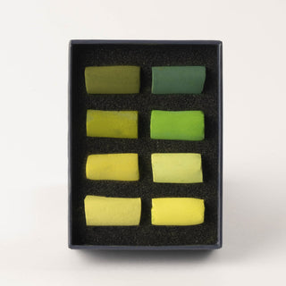 Unison Colour Soft Pastels Green Mini Set 8pc