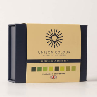 Unison Colour Soft Pastels Green Mini Set 8pc