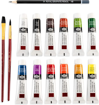 Royal & Langnickel Watercolour Paint Art Set Tin