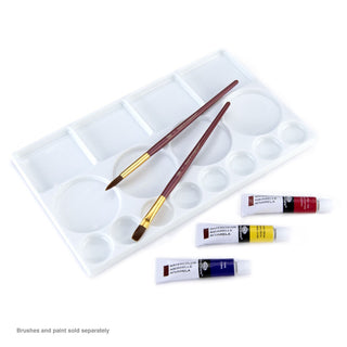 Royal & Langnickel Plastic Paint Palette with 16 Wells