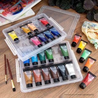 Royal & Langnickel Acrylic Paint Set 24 x 22ml in Reusable Case