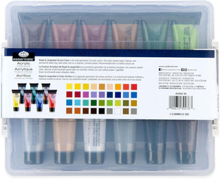 Royal & Langnickel Acrylic Paint Set 36 x 22ml in Reusable Case