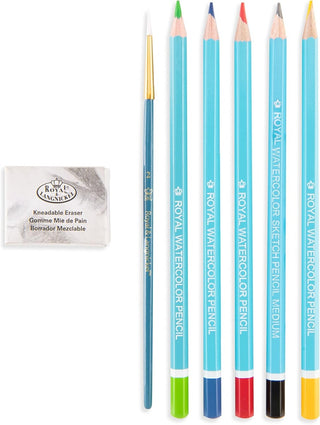 Royal & Langnickel Watercolour Pencils Mini Tin Set
