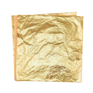 Seawhite of Brighton Imitation Gold Leaf 14 x 14cm (25 Sheets)