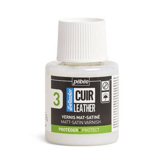 Pebeo Setacolor Leather Auxiliaries 110ml - Matt-Satin Varnish