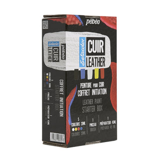 Pebeo Setacolor Leather Paint Starter Box