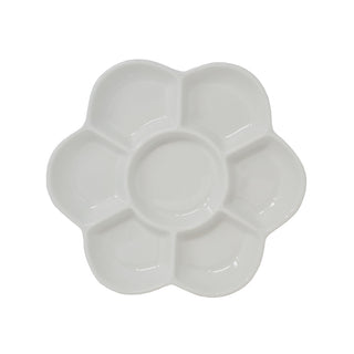 Studio 22 Porcelain Daisy Palette with 7 Wells, 15cm
