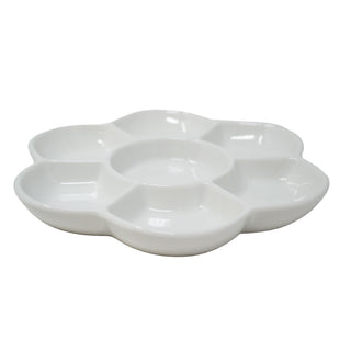 Studio 22 Porcelain Daisy Palette with 7 Wells, 15cm