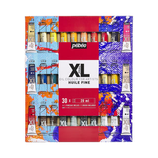 Pebeo Studio XL Fine Oil Set 30 x 20ml Tubes with Brush