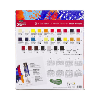 Pebeo Studio XL Fine Oil Set 30 x 20ml Tubes with Brush