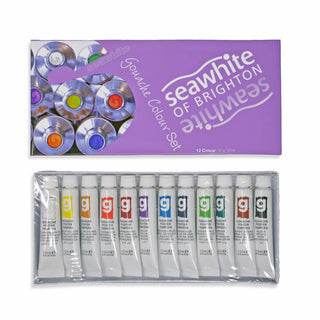 Seawhite Gouache Colour Set 12 x 12ml