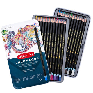 Derwent Chromaqua Pencil 24 Tin