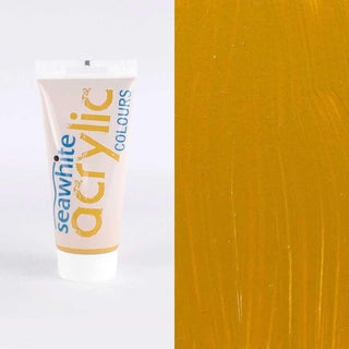 Seawhite of Brighton Acrylic Paint 200ml - Yellow Ochre