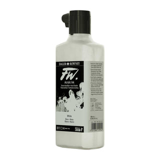 Daler Rowney FW Acrylic Ink 180ml - 011 White