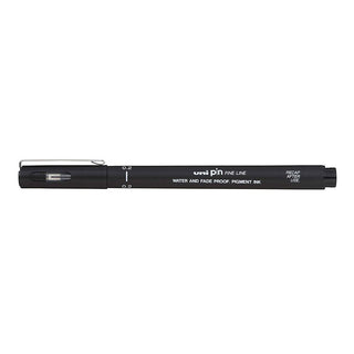 Uni-Ball Pin Fine Line Pen, Black, 0.2