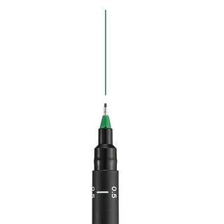 Uni-ball PIN Fine Line Pen, Green 0.5