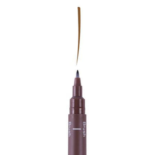Uni-Ball Pin Fine Line Pen, Sepia, Brush