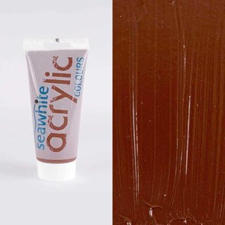 Seawhite of Brighton Acrylic Paint 200ml - Burnt Sienna