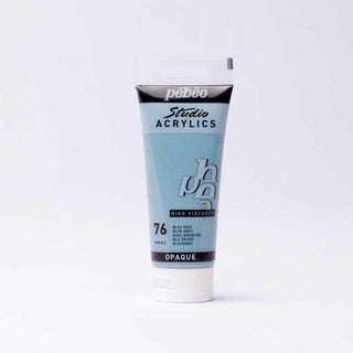 Pebeo Studio Acrylic 100ml - 076 Blue Grey