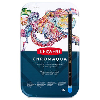 Derwent Chromaqua Pencil 36 Tin