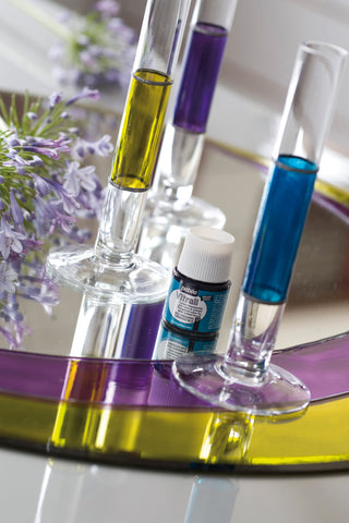 Pebeo Vitrail Collection Set 10 x 45ml & Accessories