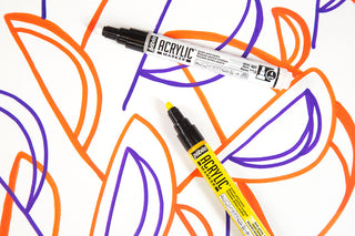 Pebeo Acrylic Paint Markers (4mm Round Tip)