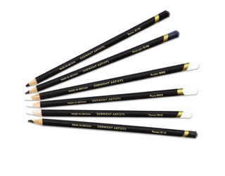 Derwent Professional Quality Artists Pencils Black & White 6 Tin