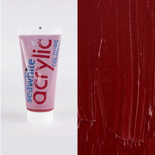 Seawhite of Brighton Acrylic Paint 200ml - Naphthol Carmine