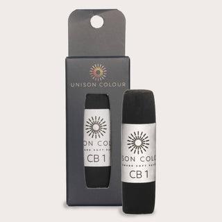 Unison Colour Single Soft Pastels : CARBON BLACK 1 - 2