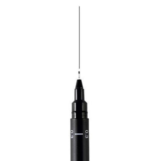 Uni-Ball Pin Fine Line Pen, Black, 0.3