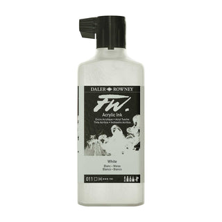 Daler Rowney FW Acrylic Ink 180ml - 011 White