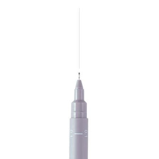 Uni-Ball Pin Fine Line Pen, Light Grey, 0.1