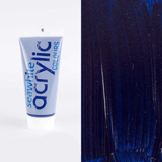 Seawhite of Brighton Acrylic Paint 200ml - Phthalocyanine Blue