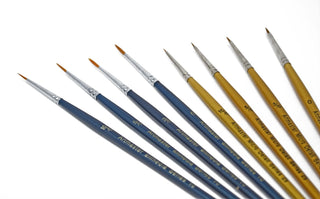 Artmaster Fine Detail Paint Brush Set of 8