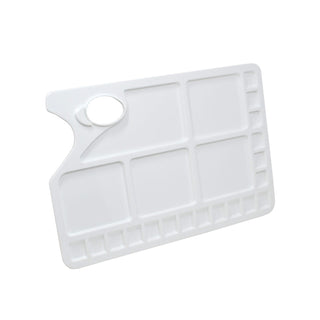 Studio 22 Plastic Tray Palette with Thumb Hole for Oil & Acrylic