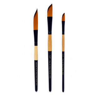 Synthetic Watercolour Sword & Dagger Brush Set of 3
