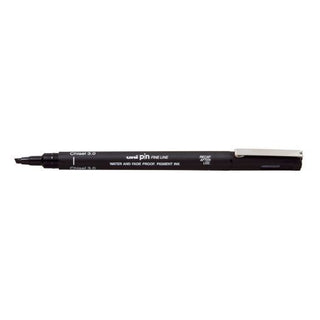 Uni-Ball Pin Fine Line Pen, Black, Chisel 3.0